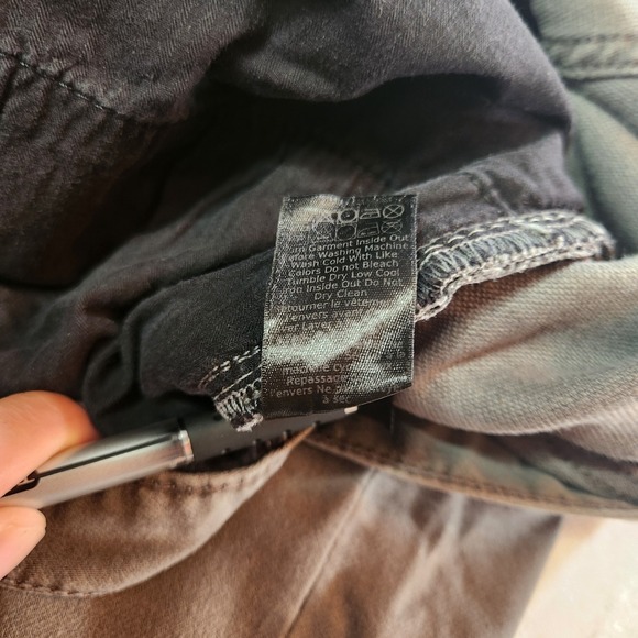 John Varvatos USA Bowery Slim Straight Grey Jeans Mens 36 Stretch Denim Pants - Picture 10 of 14